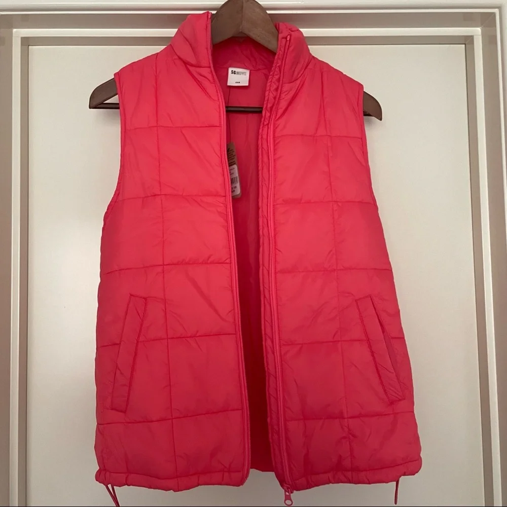 🛑DONATED🛑❣️Sportsgirl Gilet Puffy Vest NEW💖 Light weight comfort, packable❣️ - Picture 6 of 12